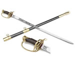 CSA Officer's Sword With Black Scabbard